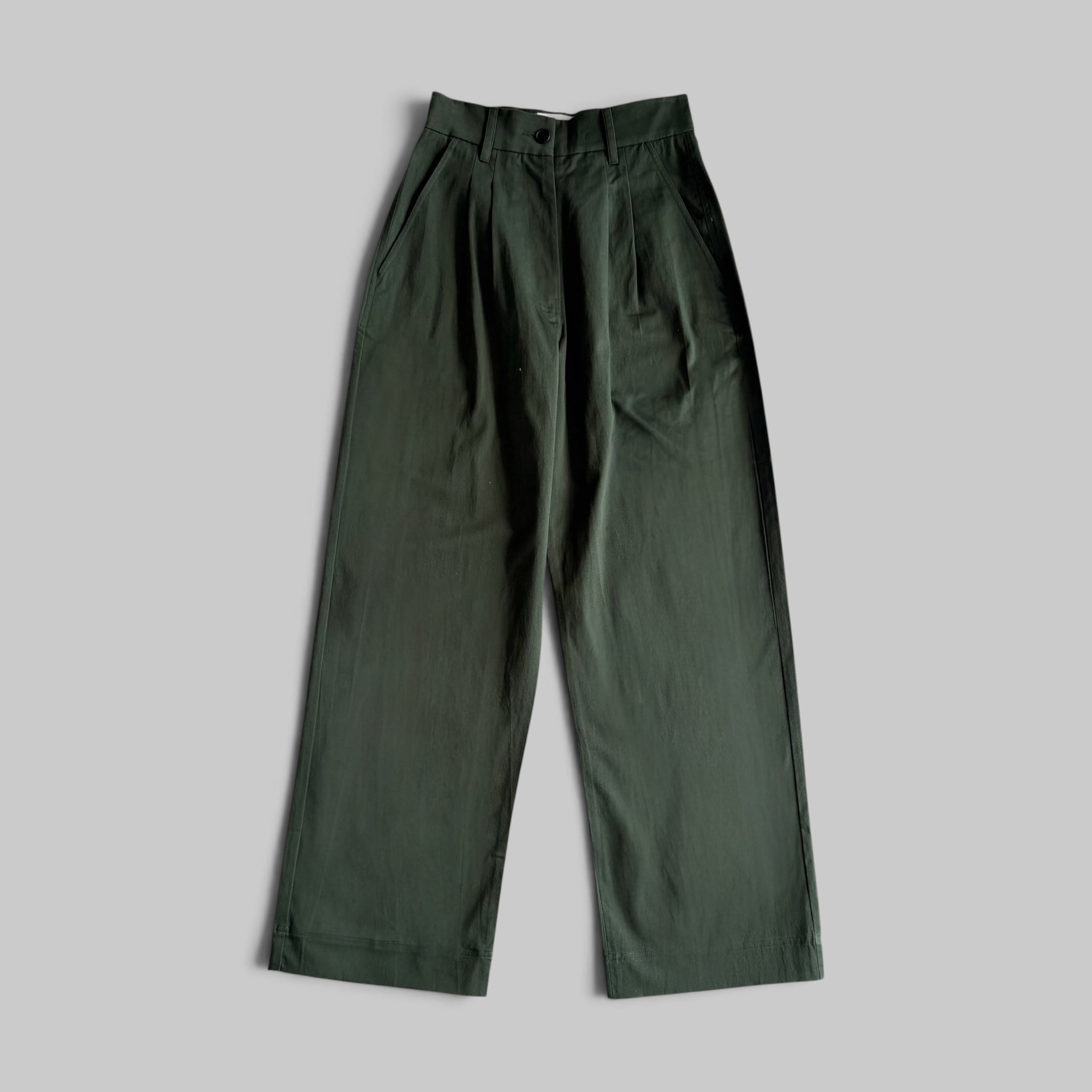 Miti Trousers by Mii Collection in Vert Boutielle