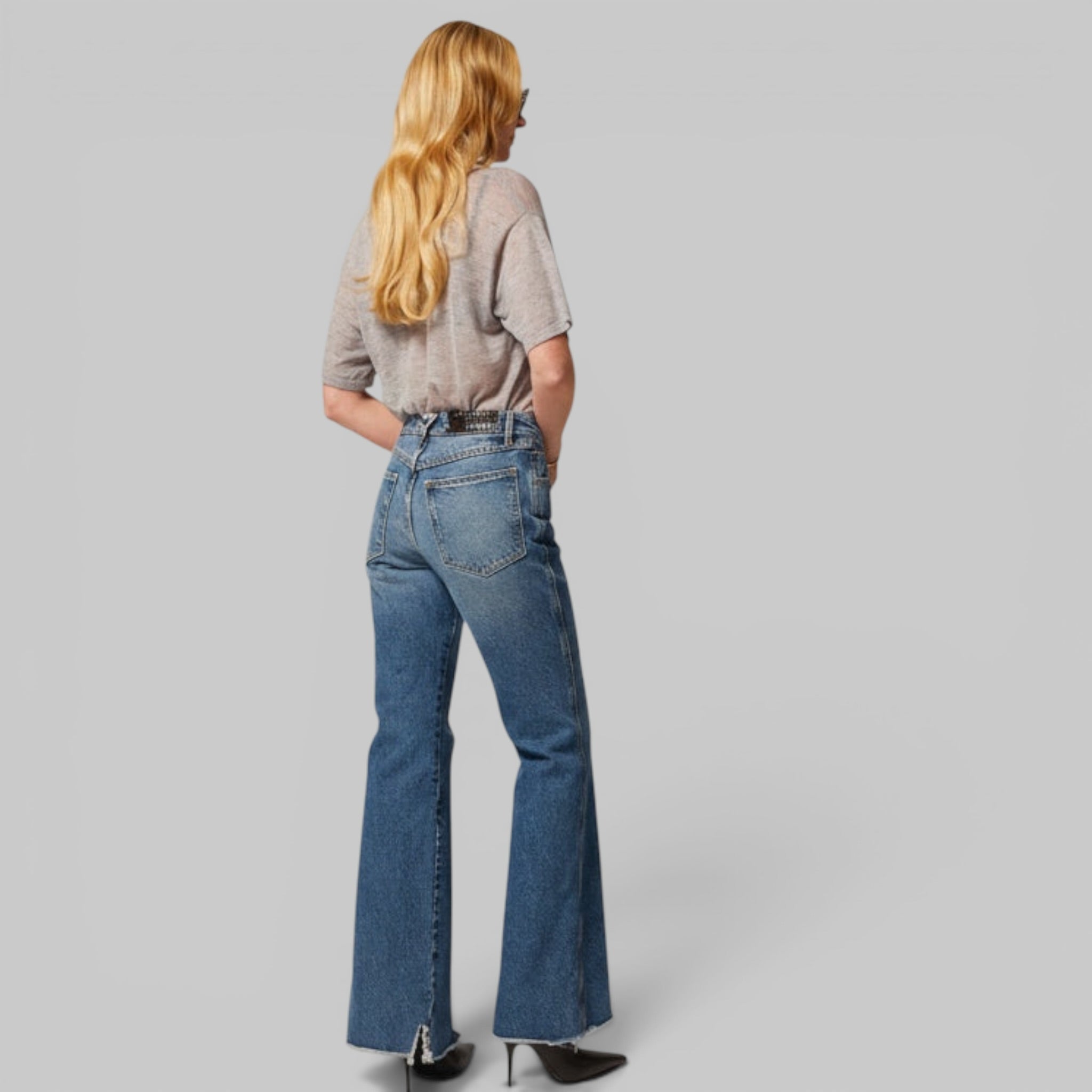 5 Pocket Boot Cut Jean by SPRWMN, back view