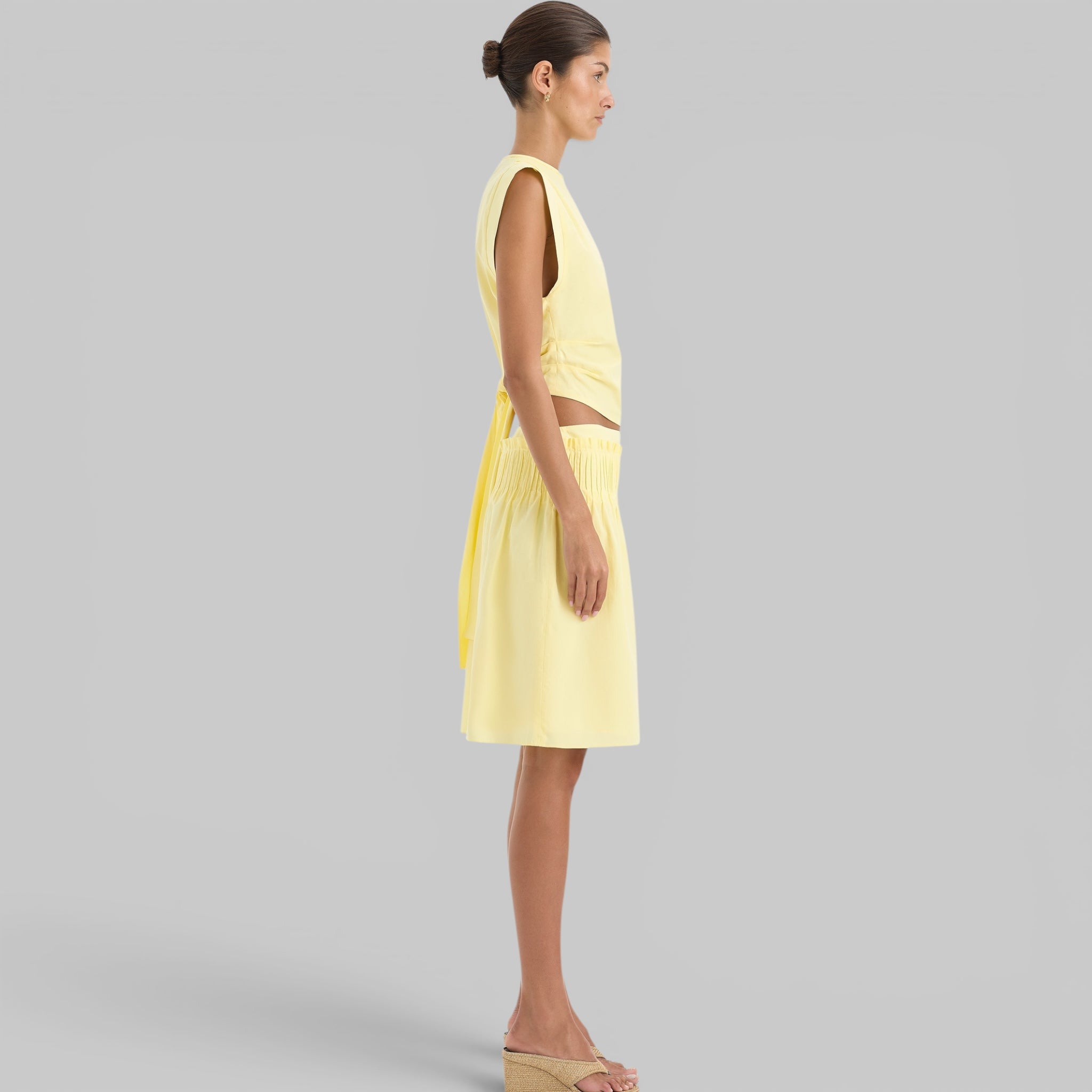 Rochelle Tie Back Top by SIR., close up