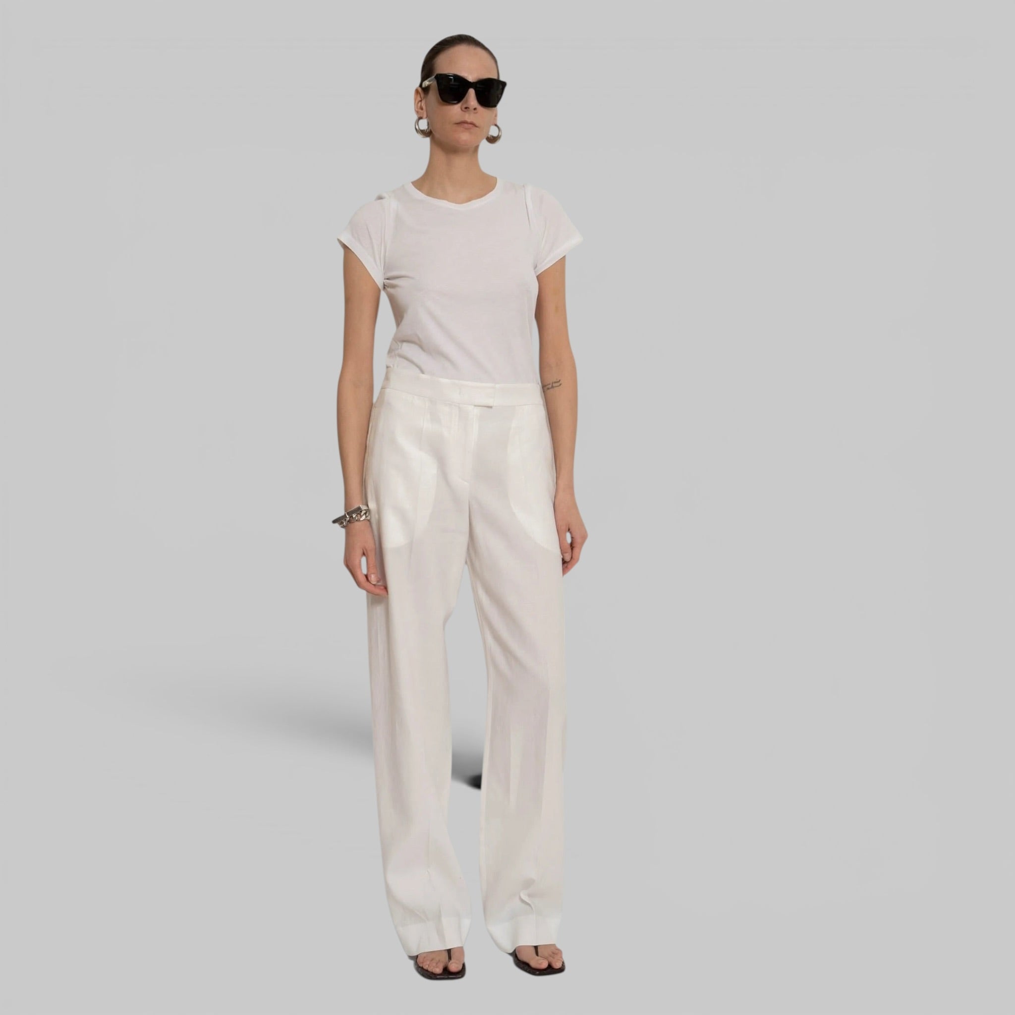 FLAT FRONT TROUSER