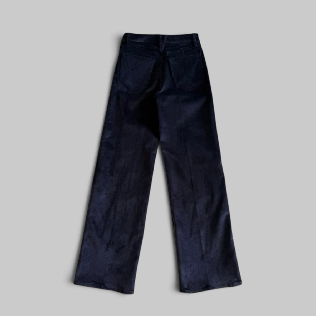 SPRWMN Vintage Wide Leg in Navy — side view