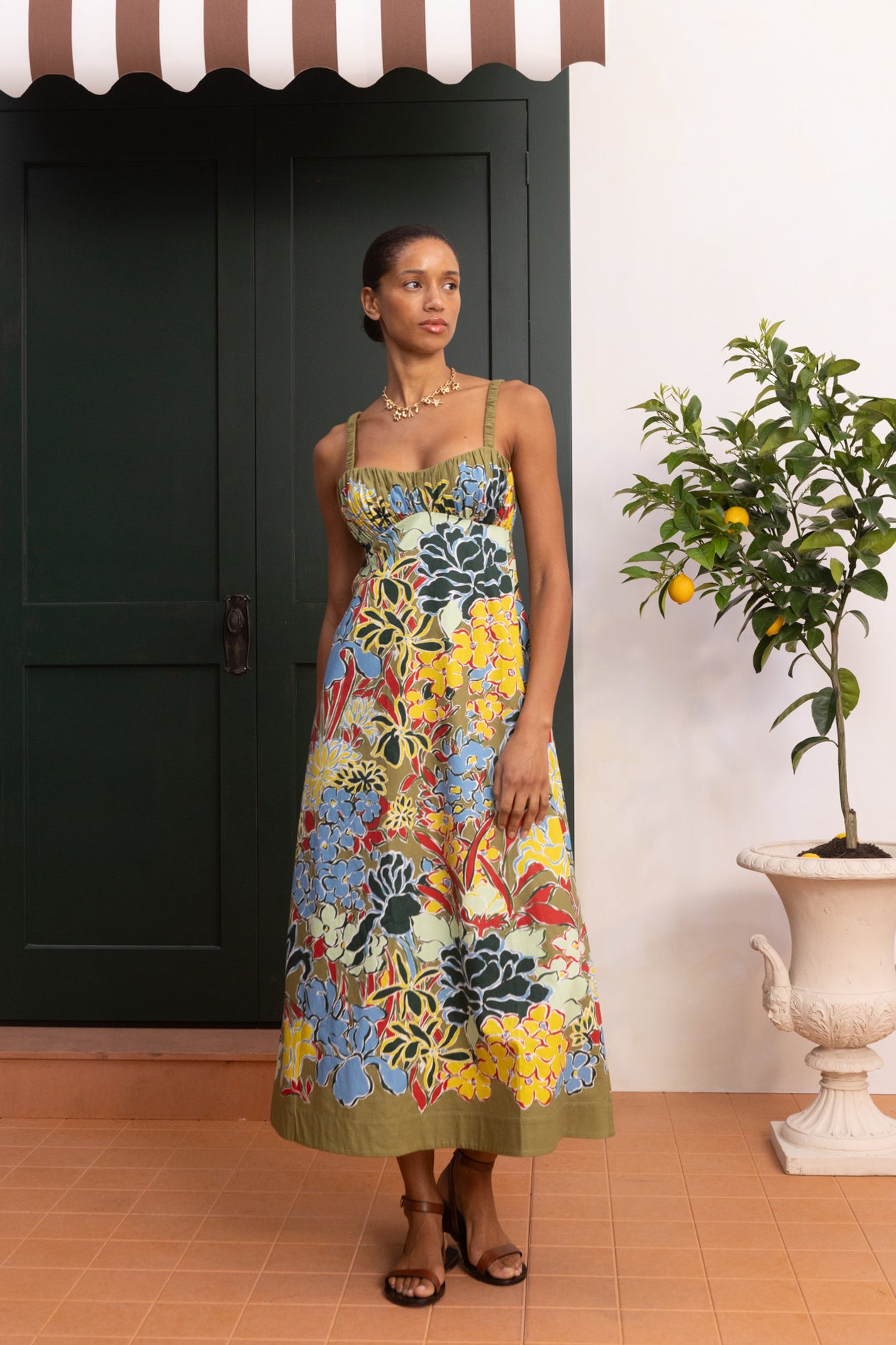 SOLSTICE MIDI DRESS