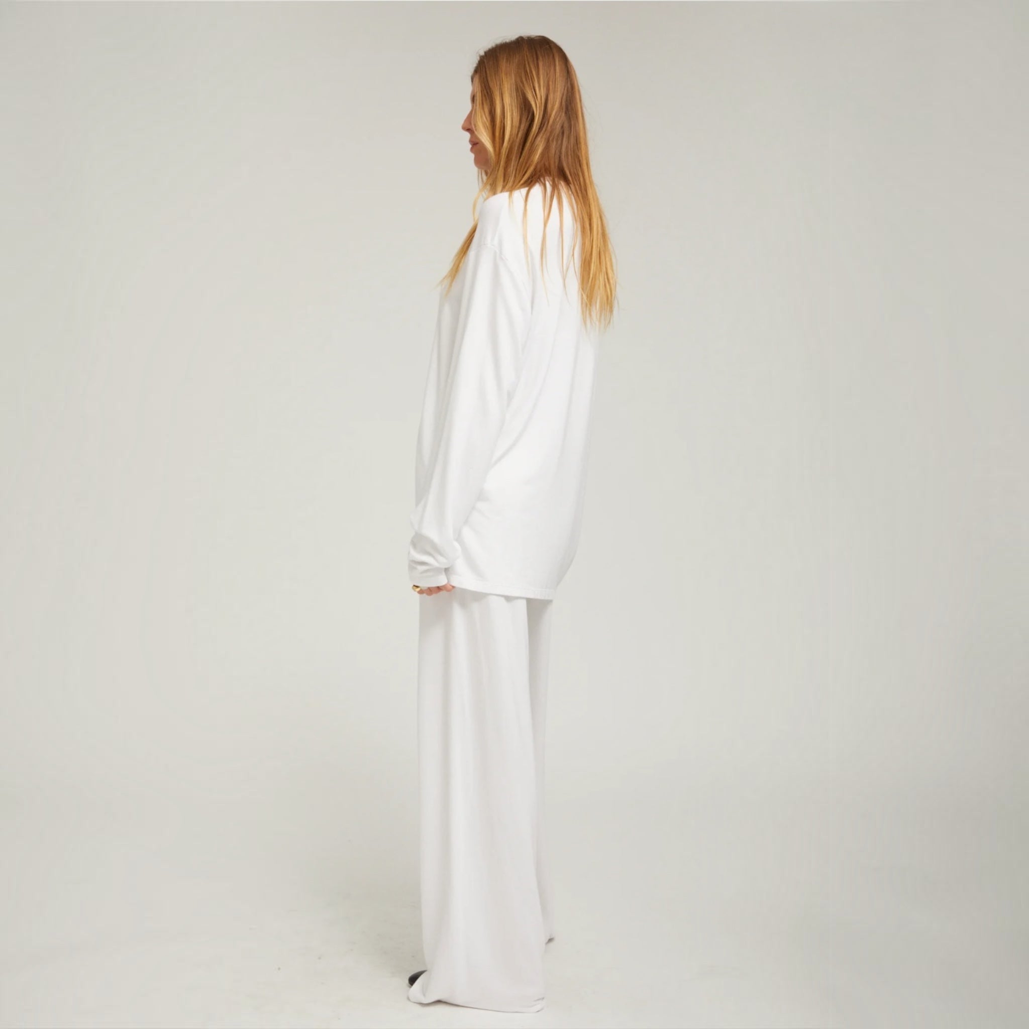 L/S Oversized Tee by SPRWMN, back view