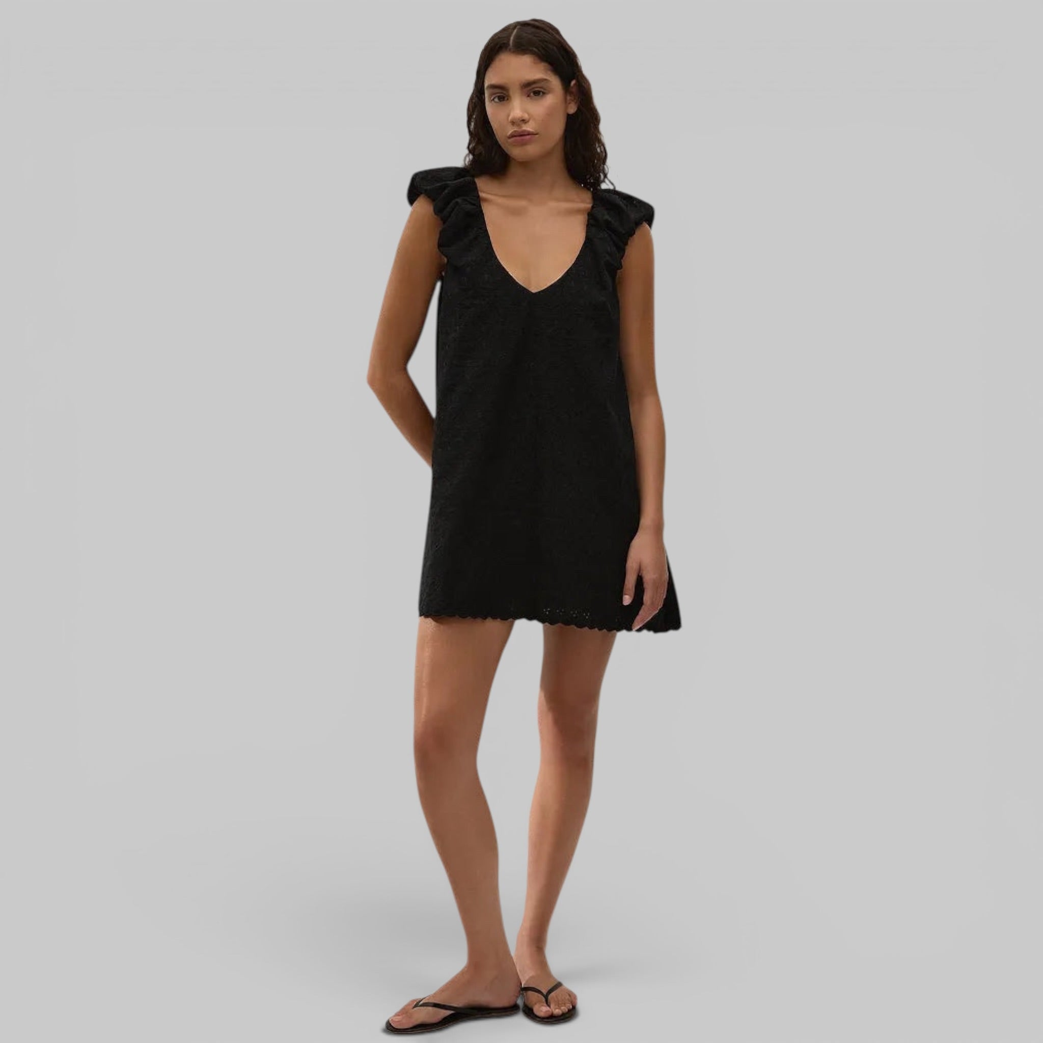 Clementina Mini Dress, detail view