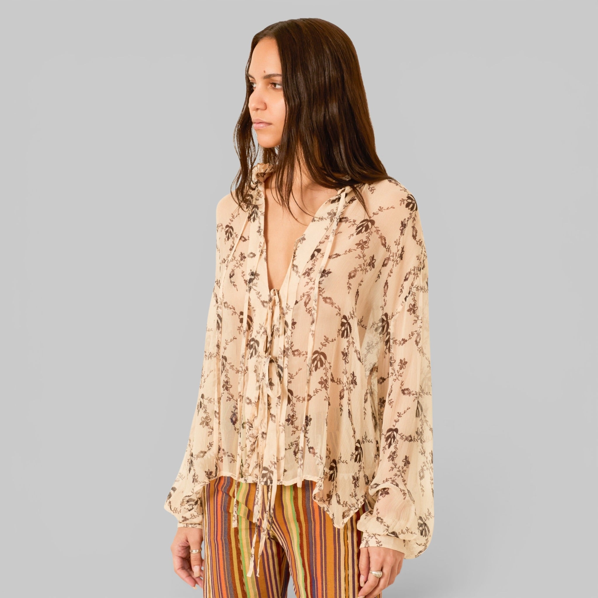 Willa Shadow Lace Shirt by Alix of Bohemia