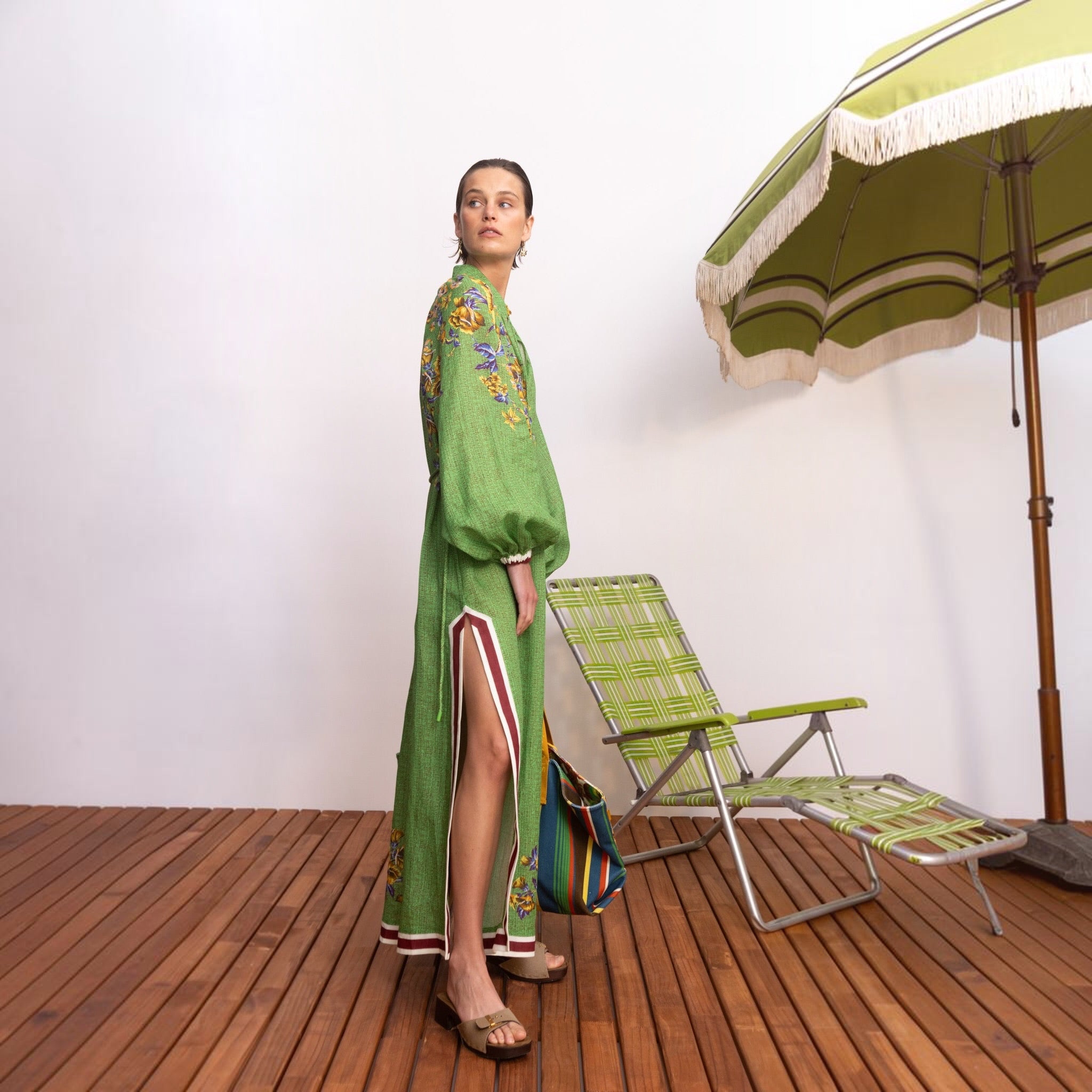 Phyllis Midi Dress by Alemais, detail view