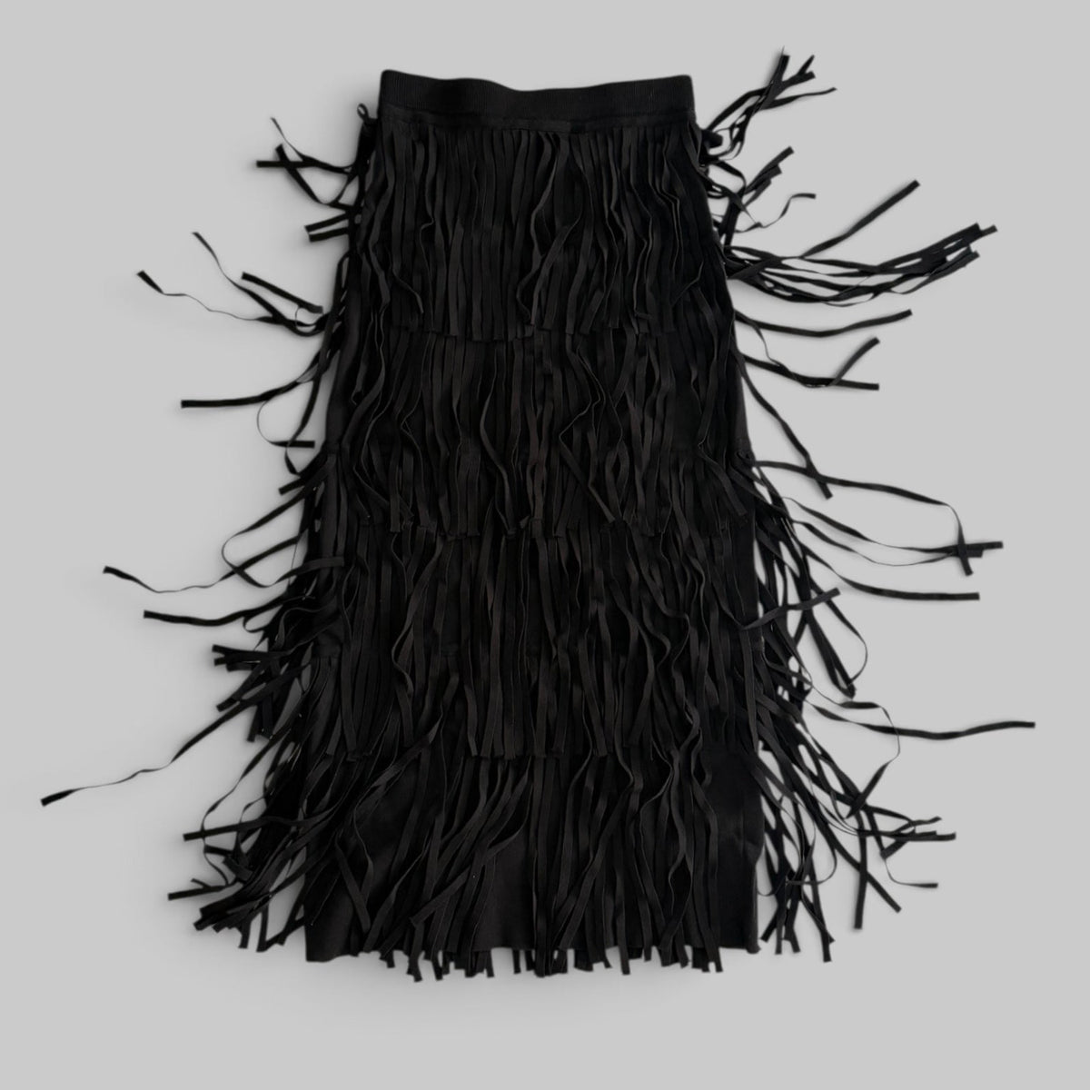 Za Za Knit Fringe Skirt by Simon Miller
