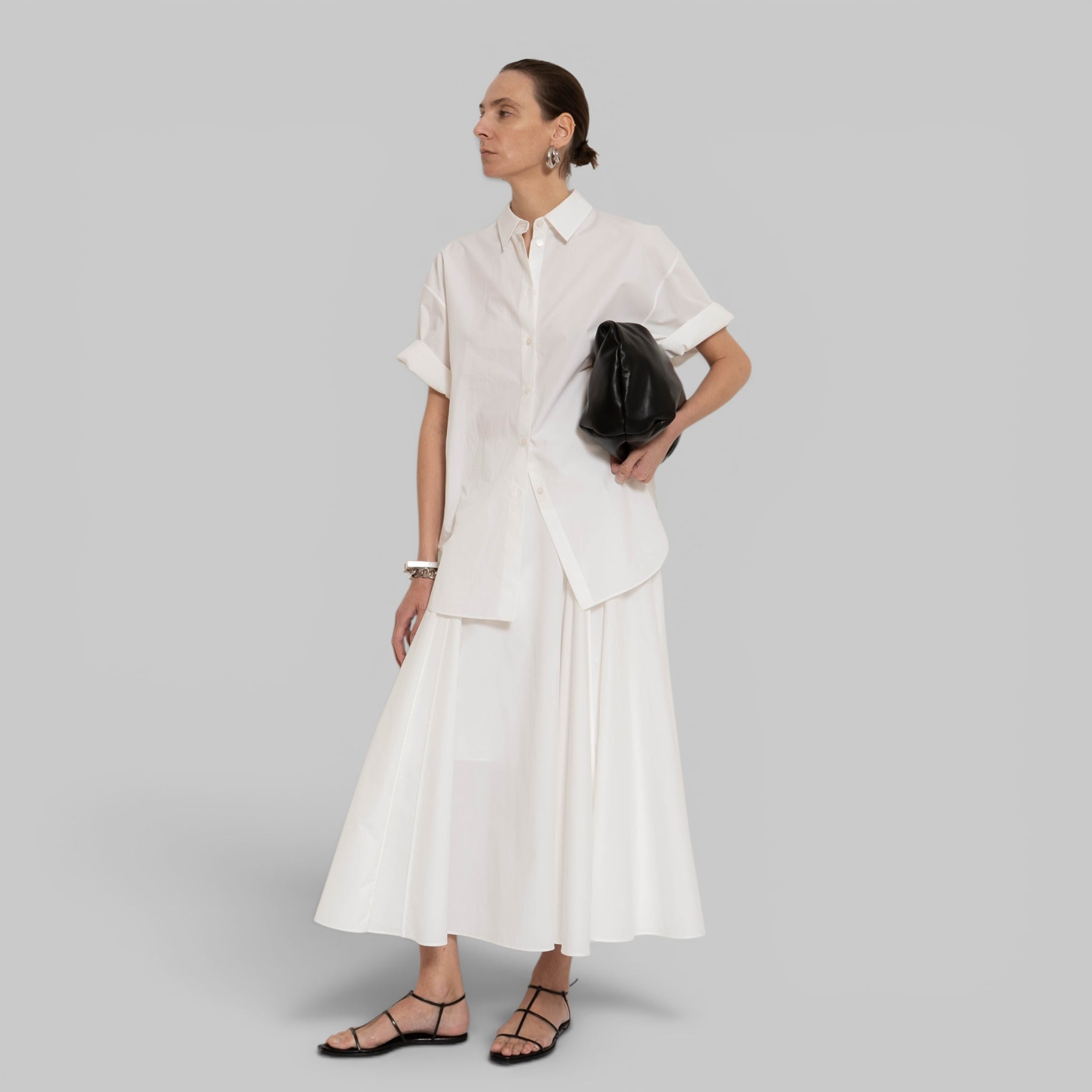 POPLIN SHORT SLEEVE SHIRT