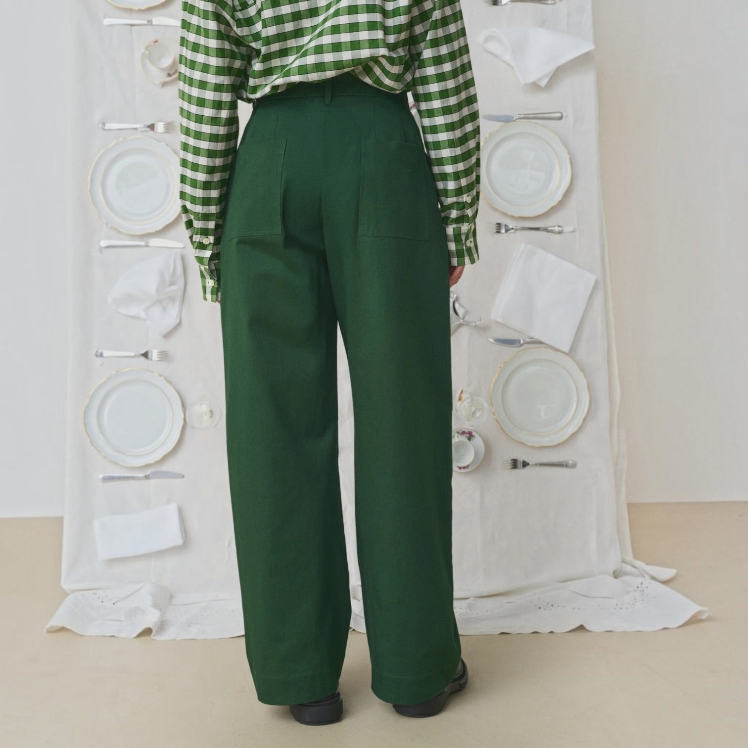 Miti Trousers by Mii Collection, detail view