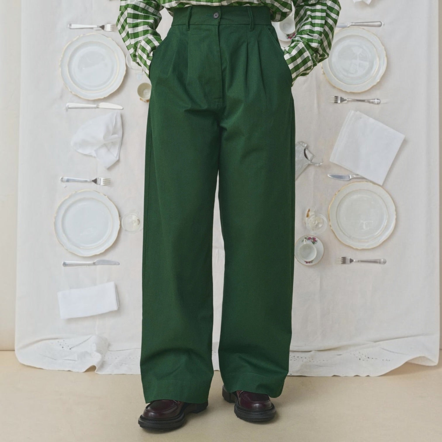 Miti Trousers by Mii Collection, styled view