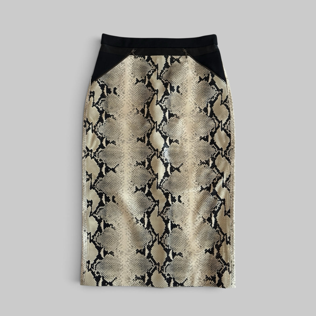 Blocked Pencil Skirt in Python by Maria McManus