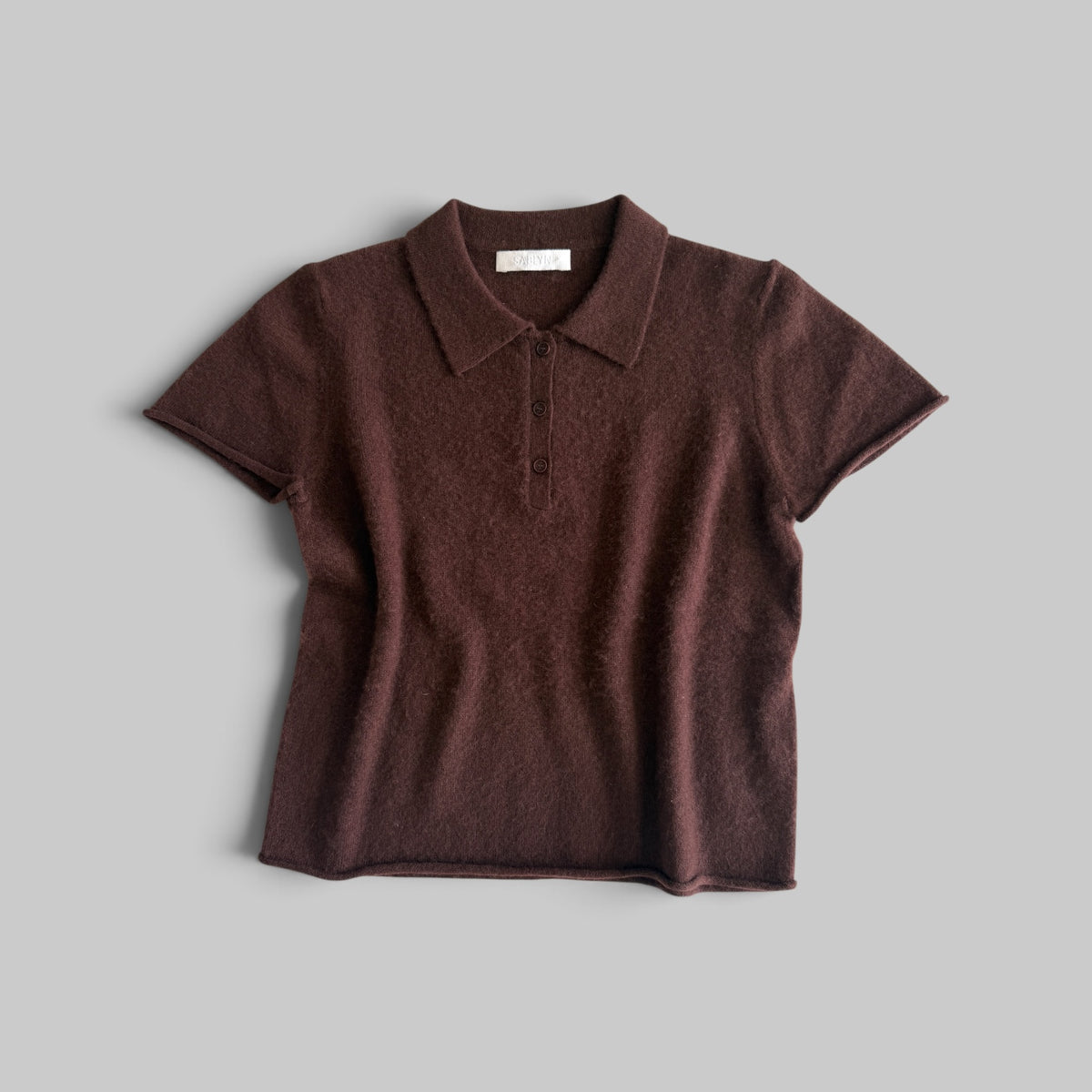 Rita Shrunken SS Polo by Sablyn in Gardenia