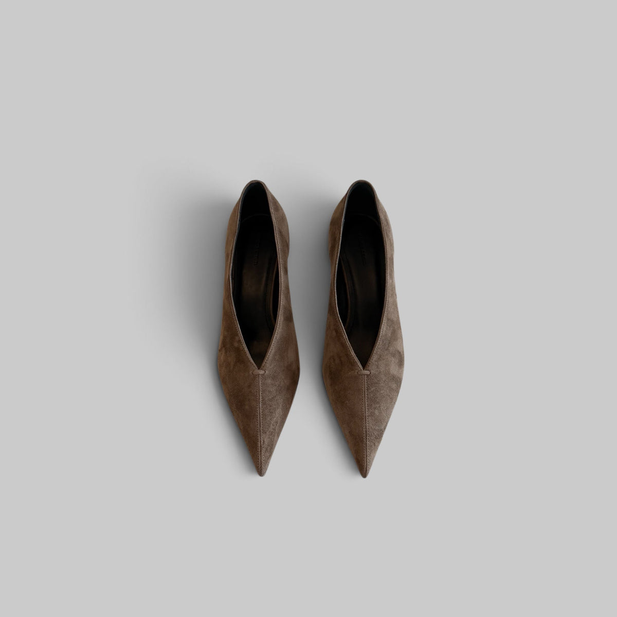 Kiki Heel by Mansur Gavriel in Anise Suede