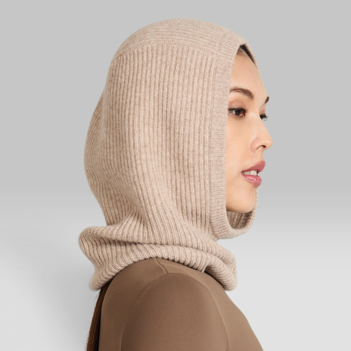 Rudi Snood by Eugenia Kim, rib-knit cashmere snood, view 2