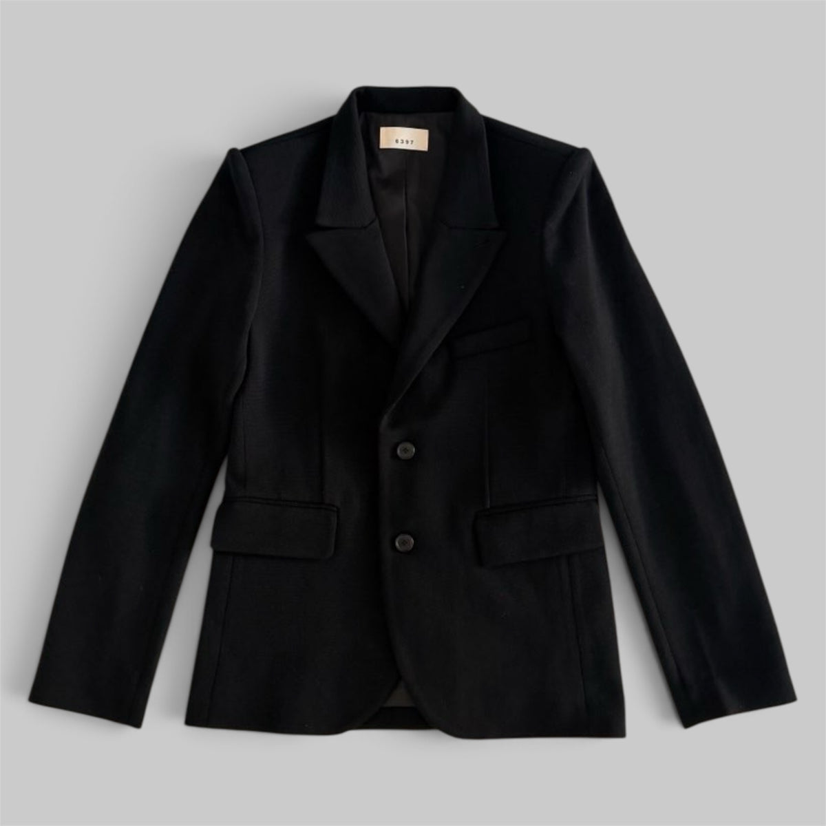 6397 Knit Sporting Blazer in Starling — front view