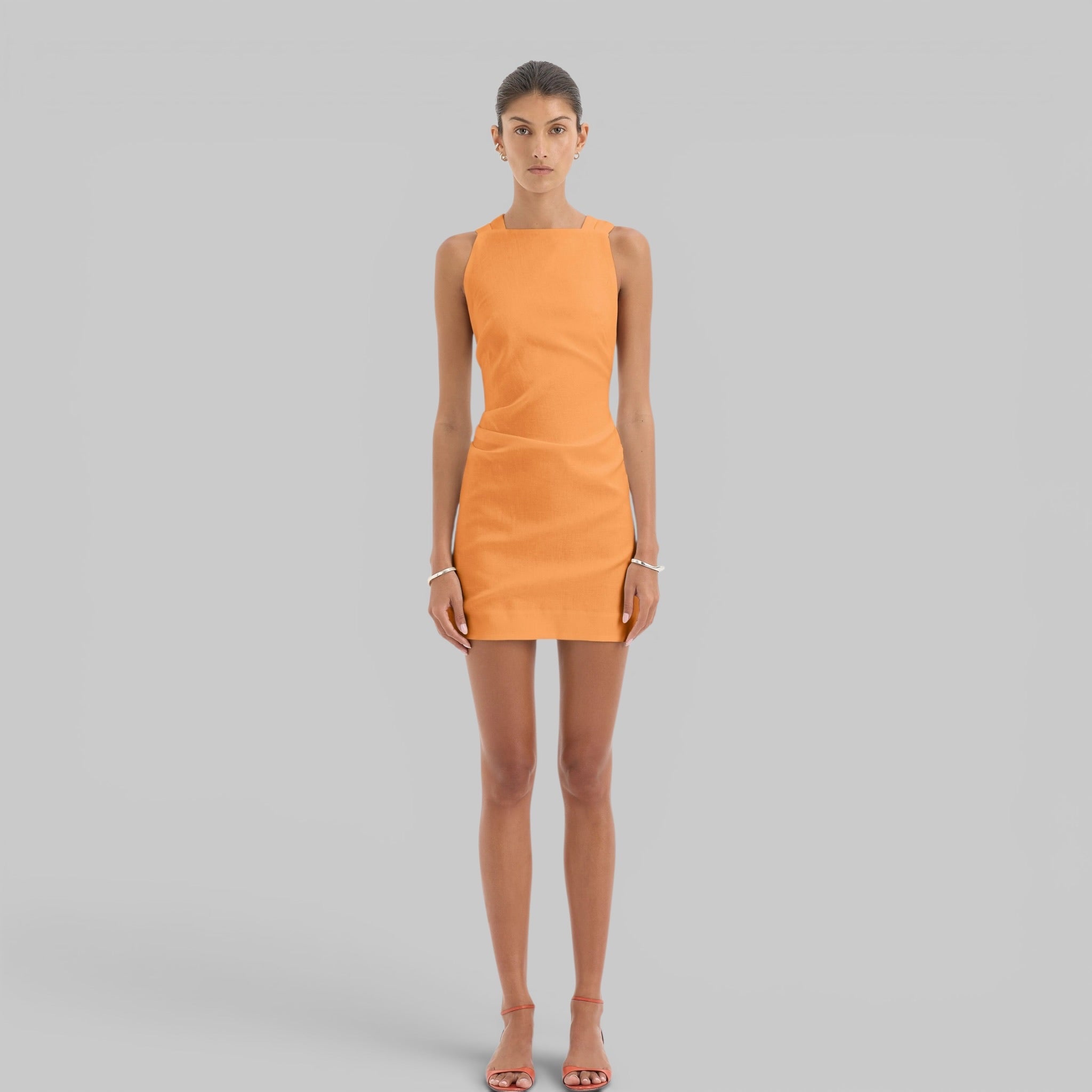 Thora Twist Back Mini Dress