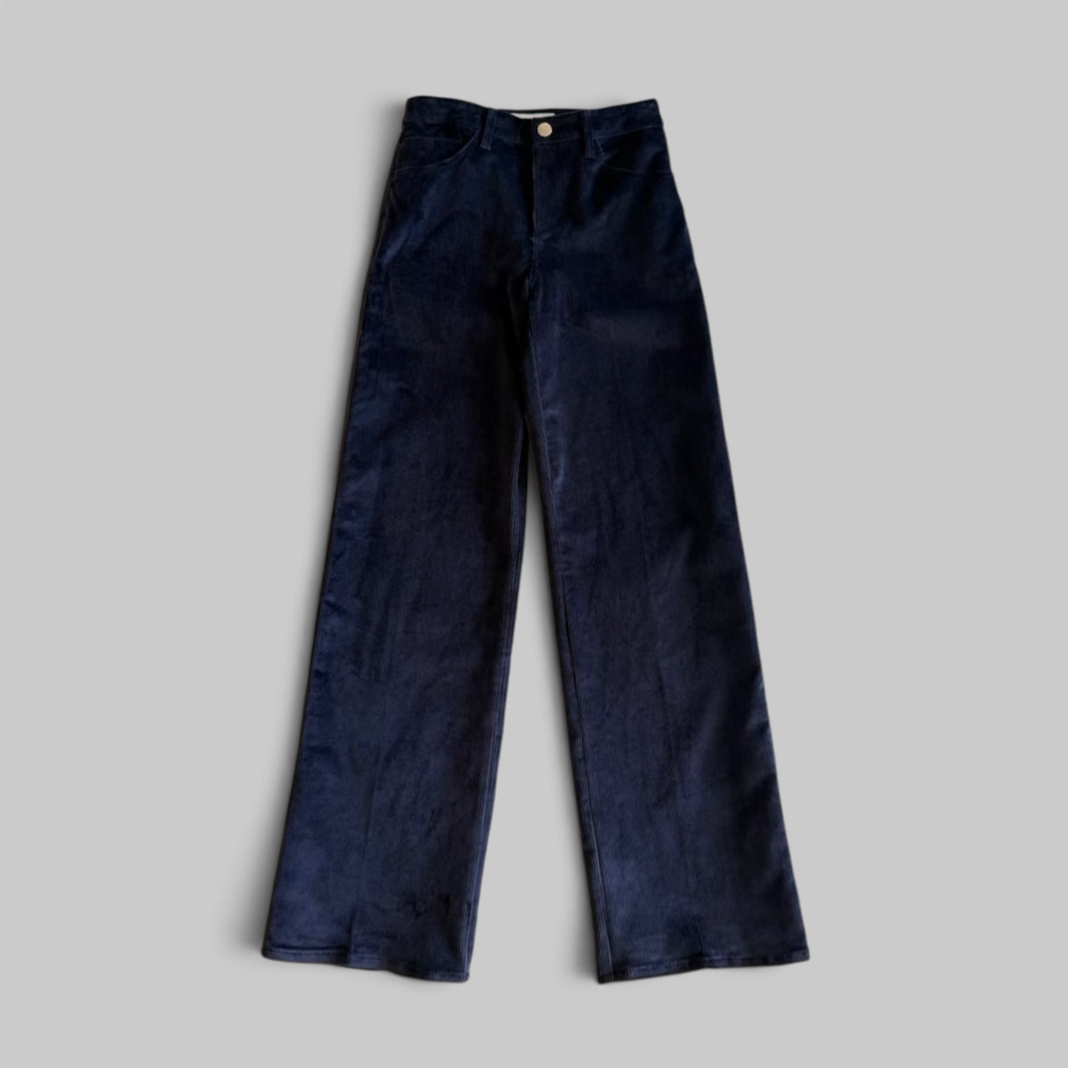 SPRWMN Vintage Wide Leg in Navy — front view