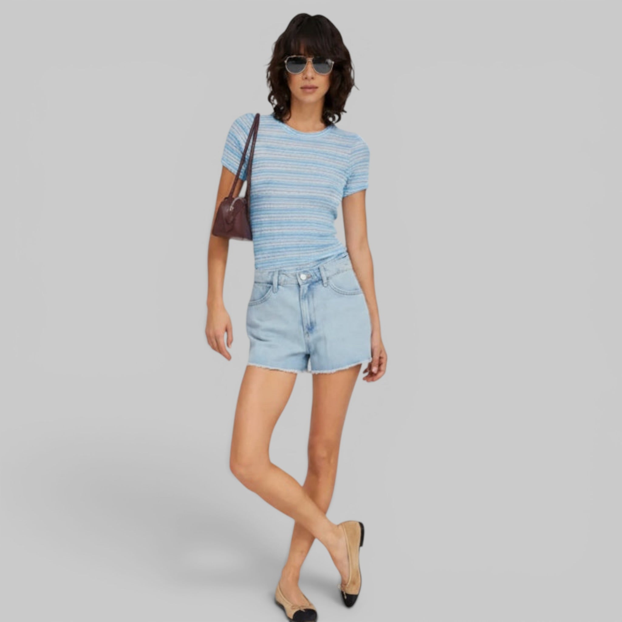 Baby Tee by SPRWMN, back view