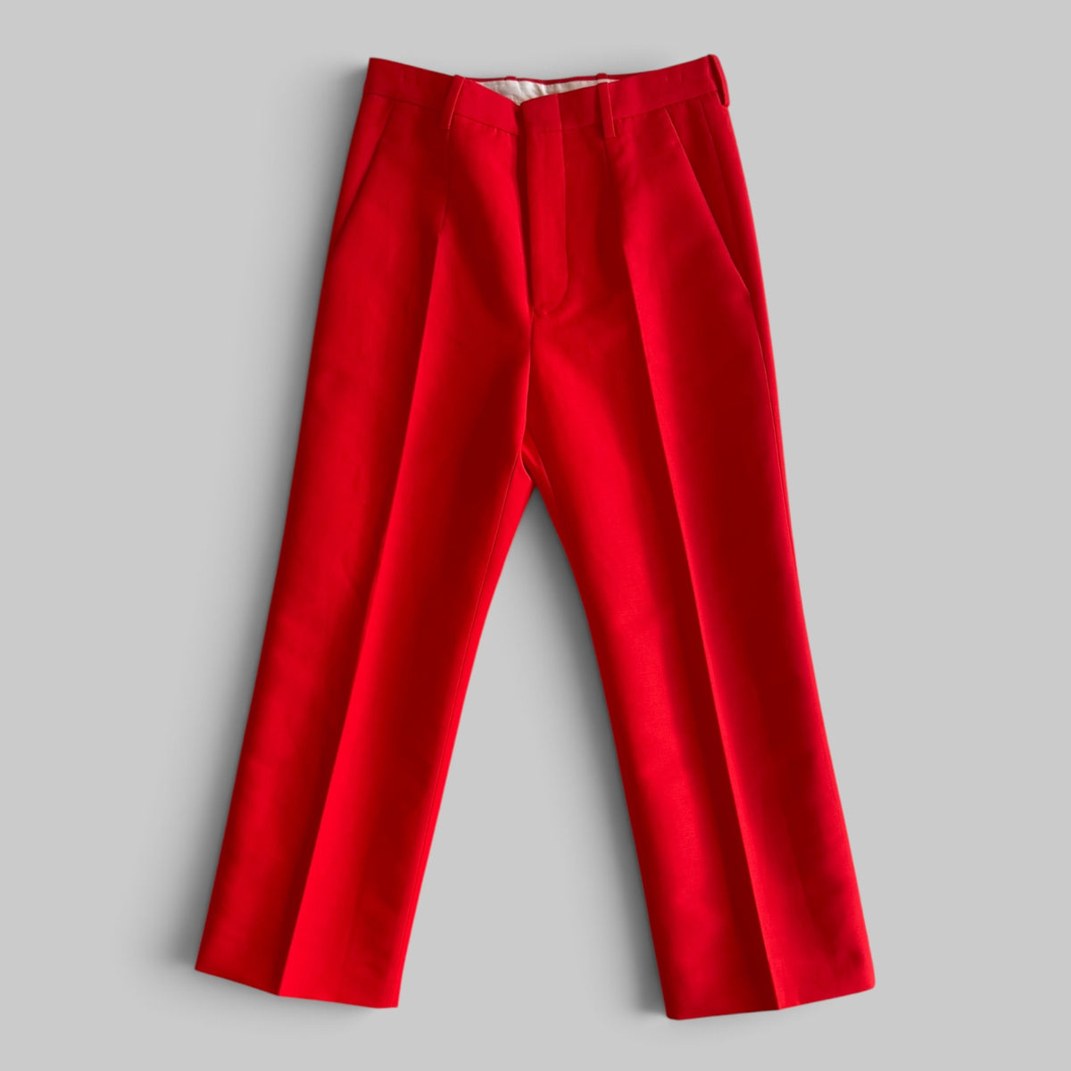 Port Pant by Sofie D'Hoore, classic straight cotton pant in Woven Fire