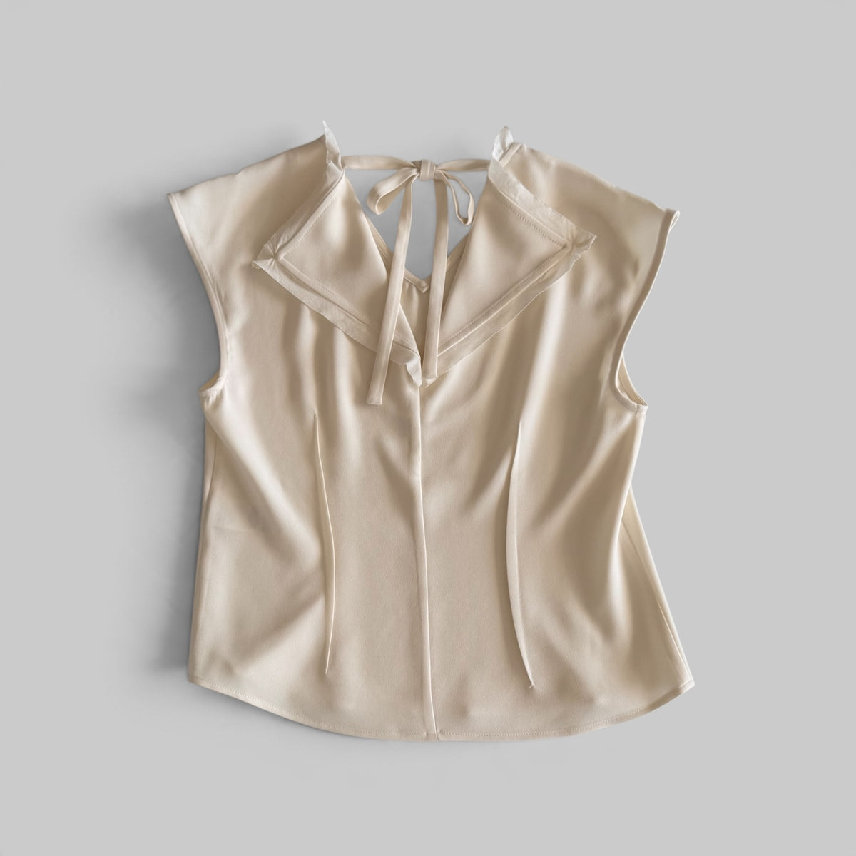 The Garment x Tomorrow Crepe Back Blouse, view 2