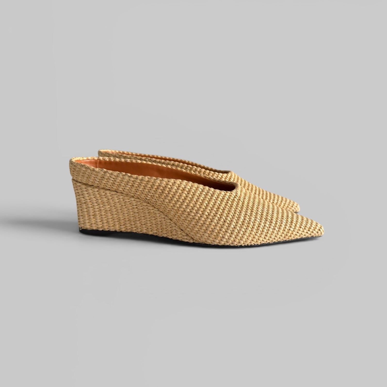 RAFFIA GALA WEDGE