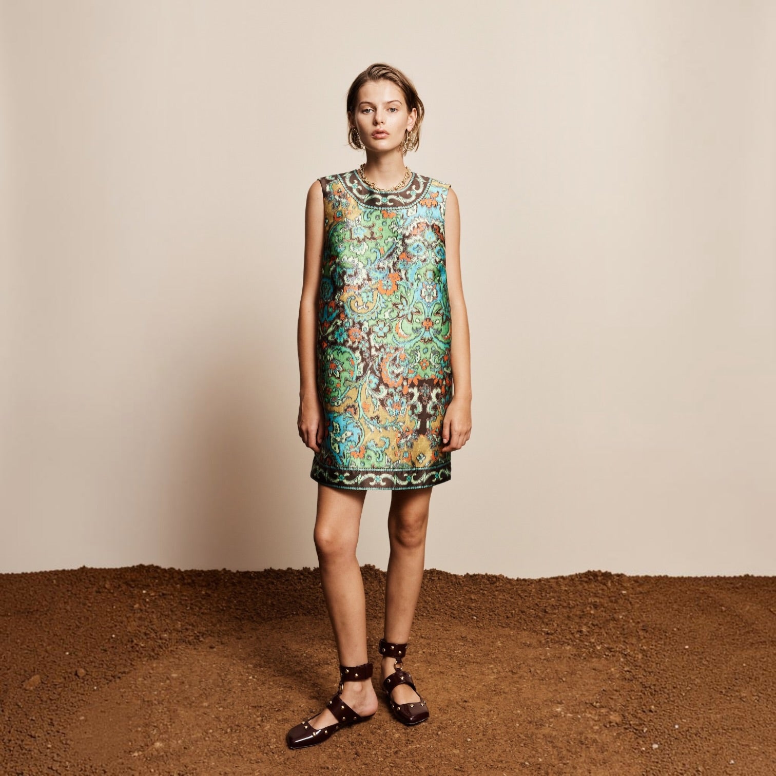Charlotte Mini Dress by Alémais, detail view