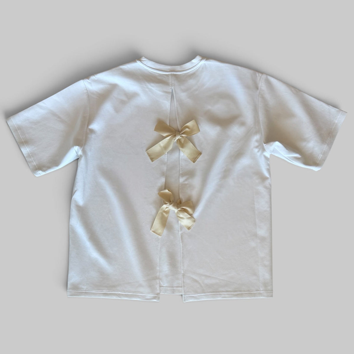 The Garment x Tomorrow TG Bow Tee in white
