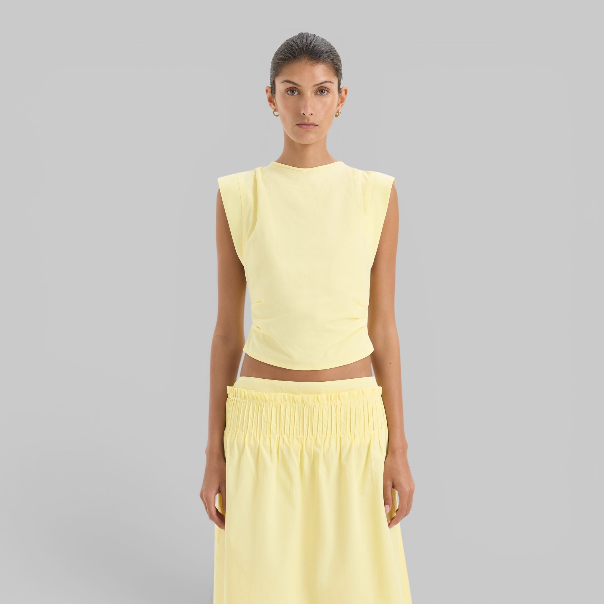 Rochelle Tie Back Top by SIR., back view