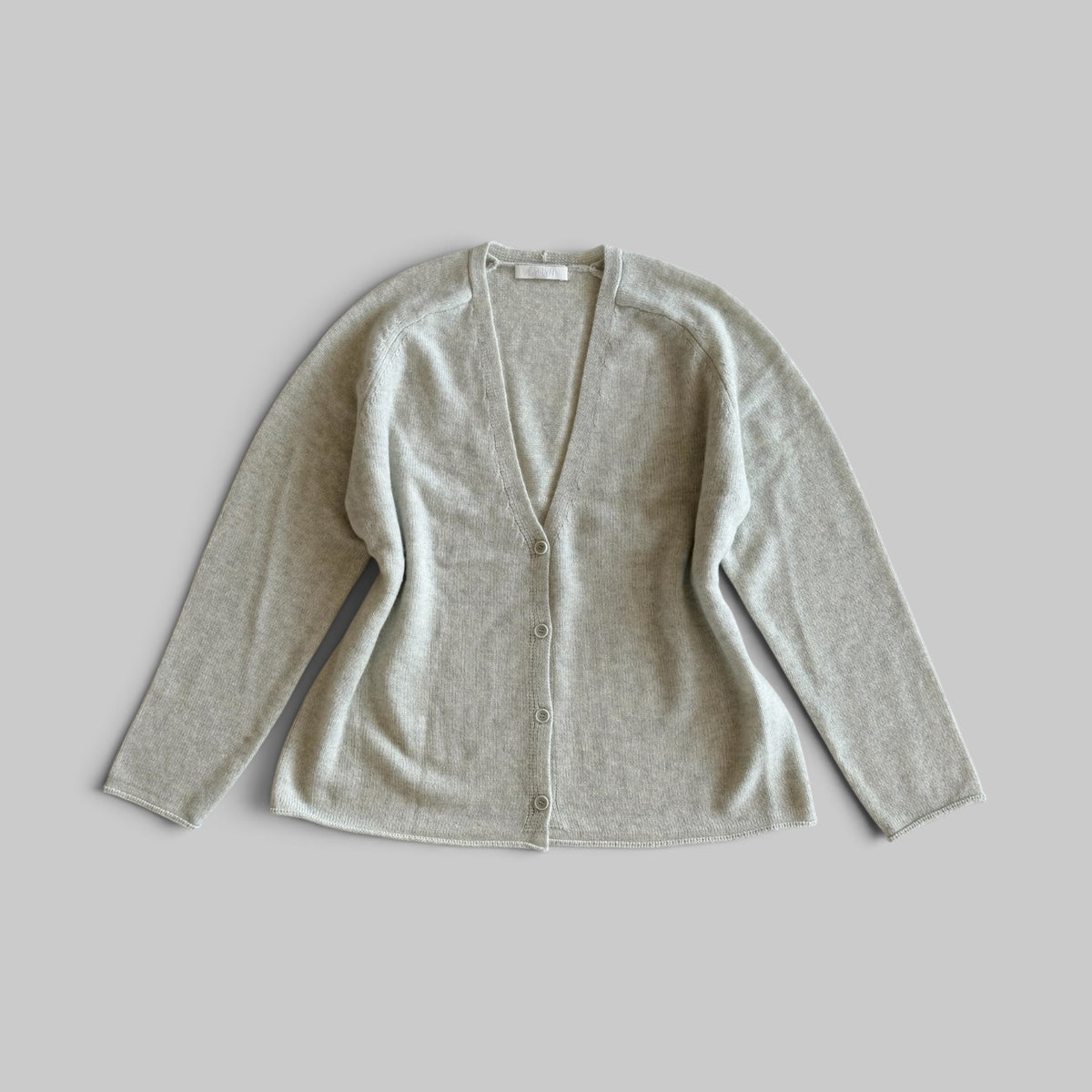 Samson Relaxed Saddle Raglan Cardigan by Sablyn in Blizzard