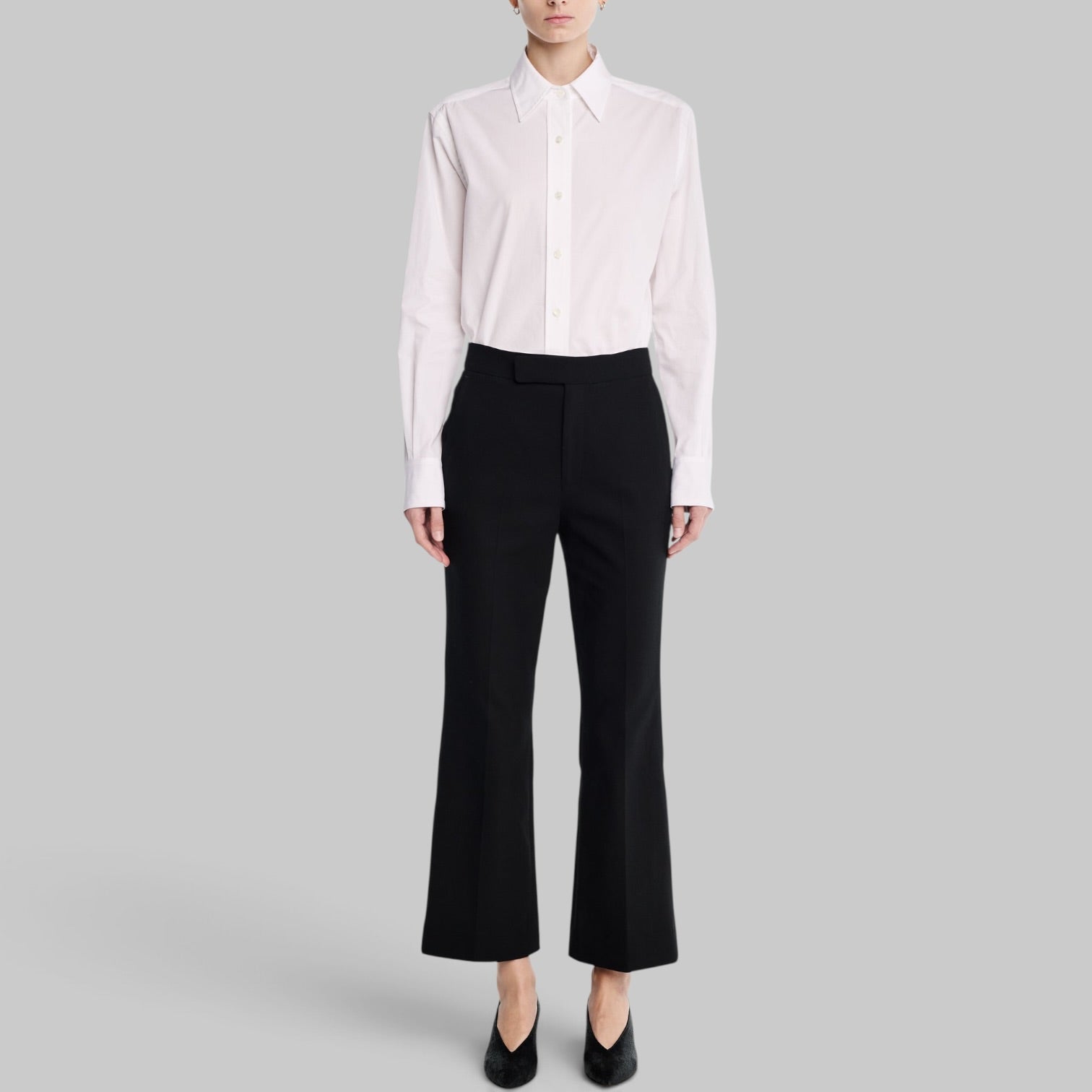 High Waisted Flare in Midnight by Maria McManus