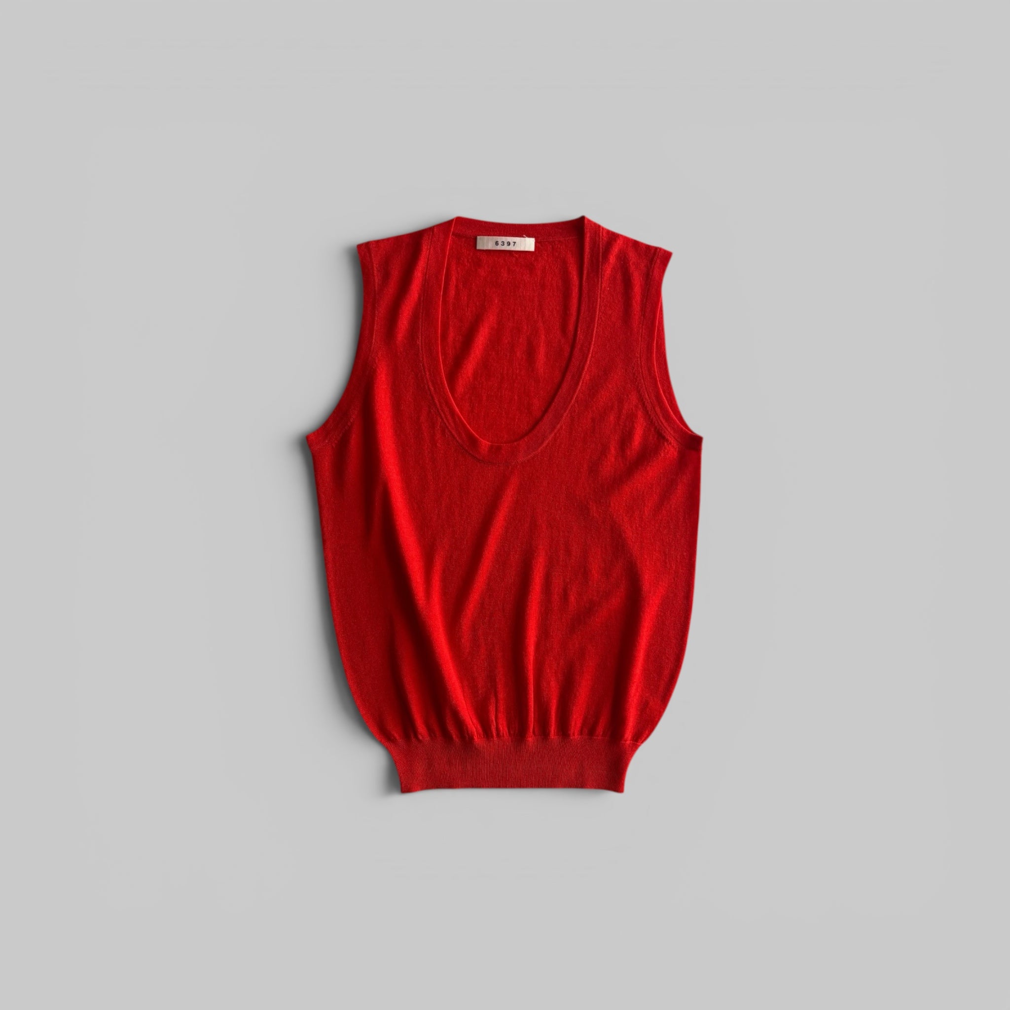 Scoop Neck Vest by 6397
