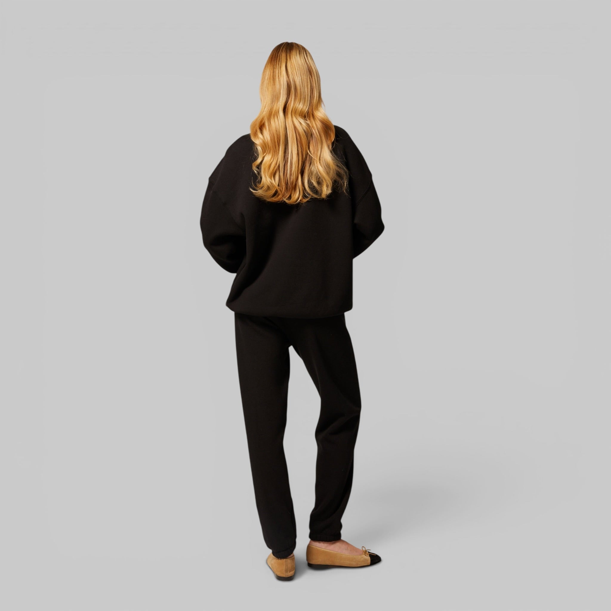 Mini Logo Sweatpants by SPRWMN, styled view