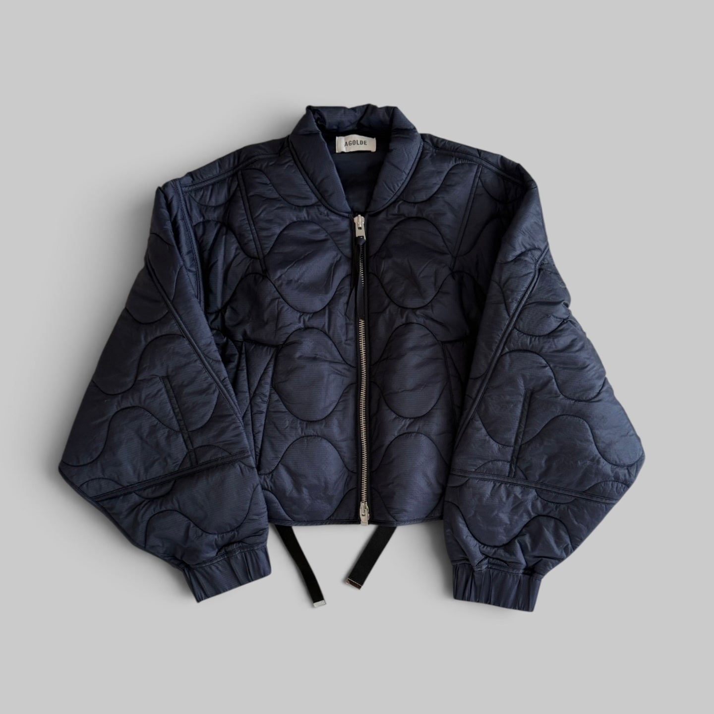 Iona Quilted Jacket by Agolde in Ink