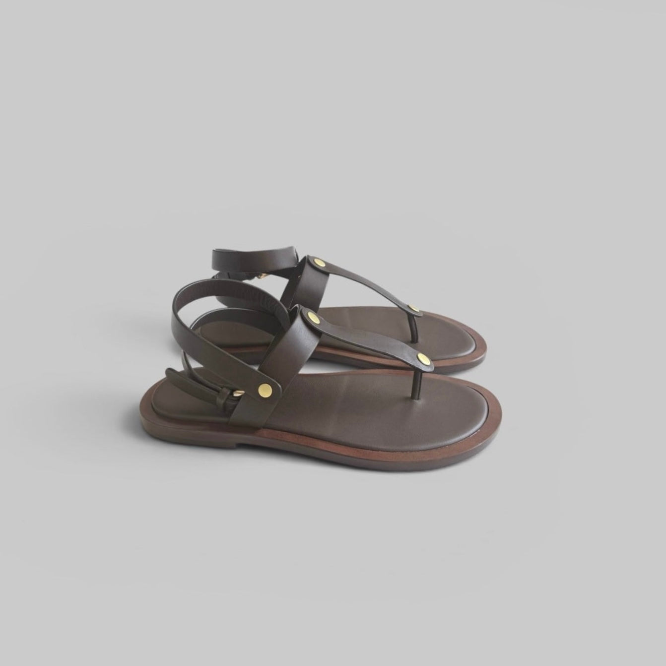 Wrapped Leather Flip Flop by Co.