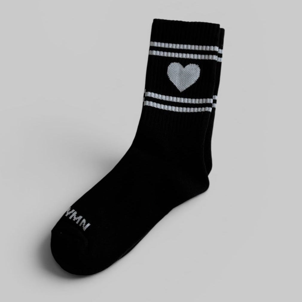 HEART LOGO CREW SOCKS