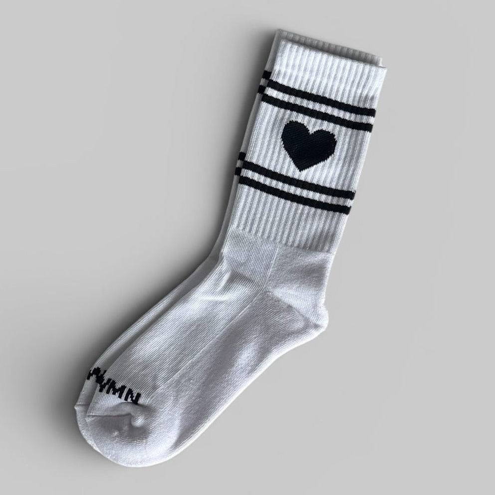 HEART LOGO CREW SOCKS