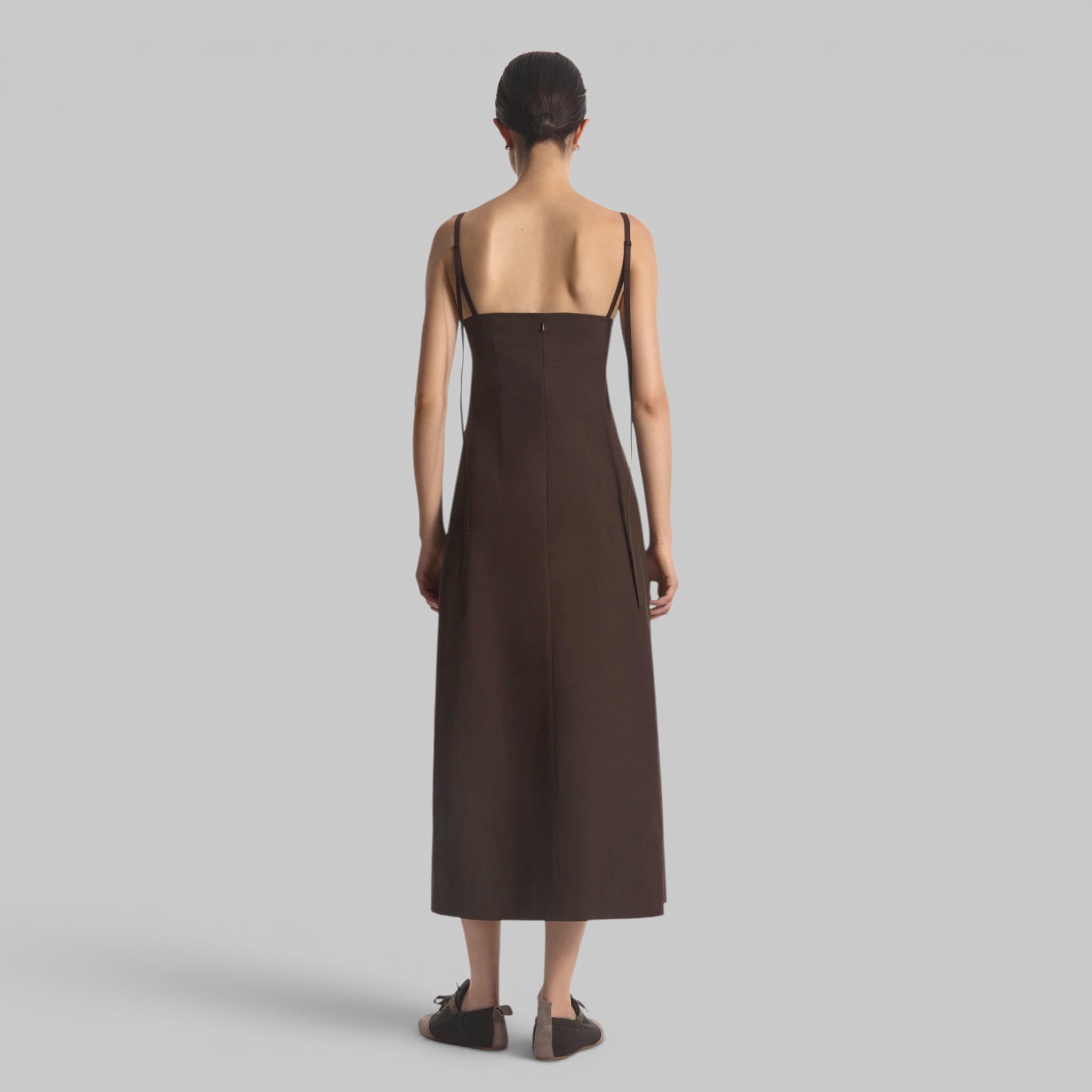 Bustier Cut Dress by Co., back view
