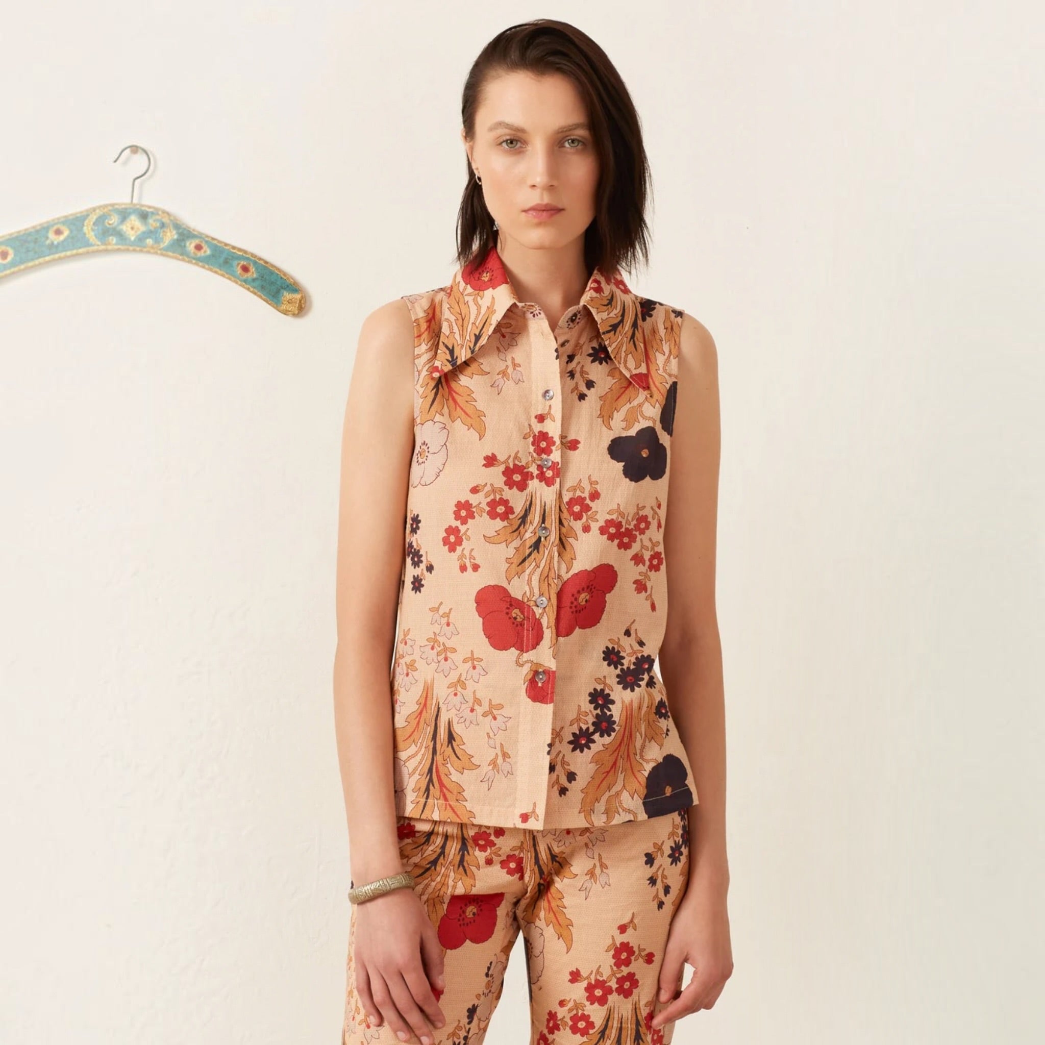 Joni Vintage Poppy Shirt by Alix of Bohemia