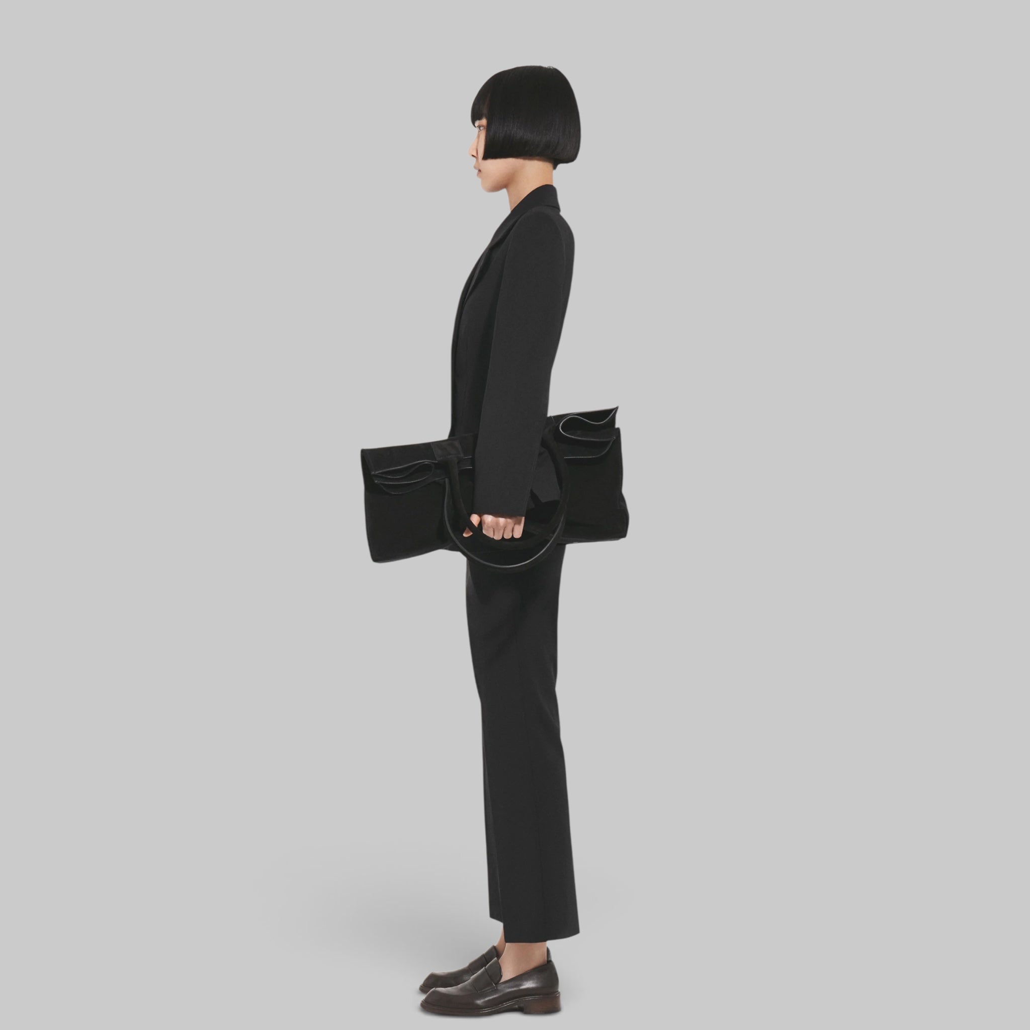 Double Breasted Fitted Blazer by CO, styled view