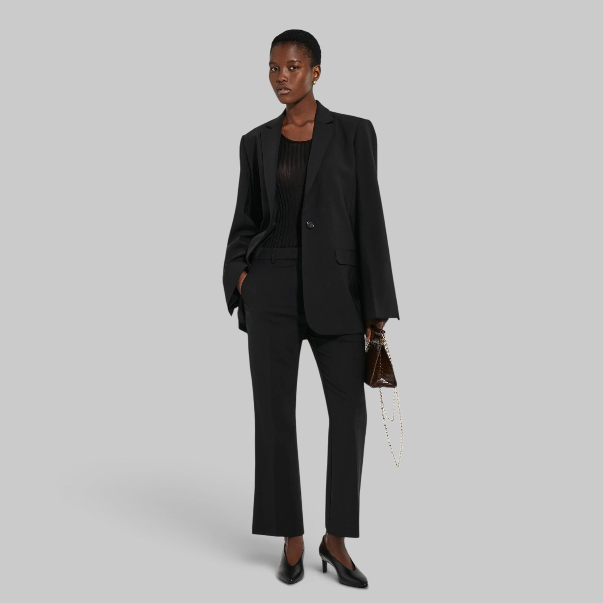 Boxy Blazer by CO, styled view