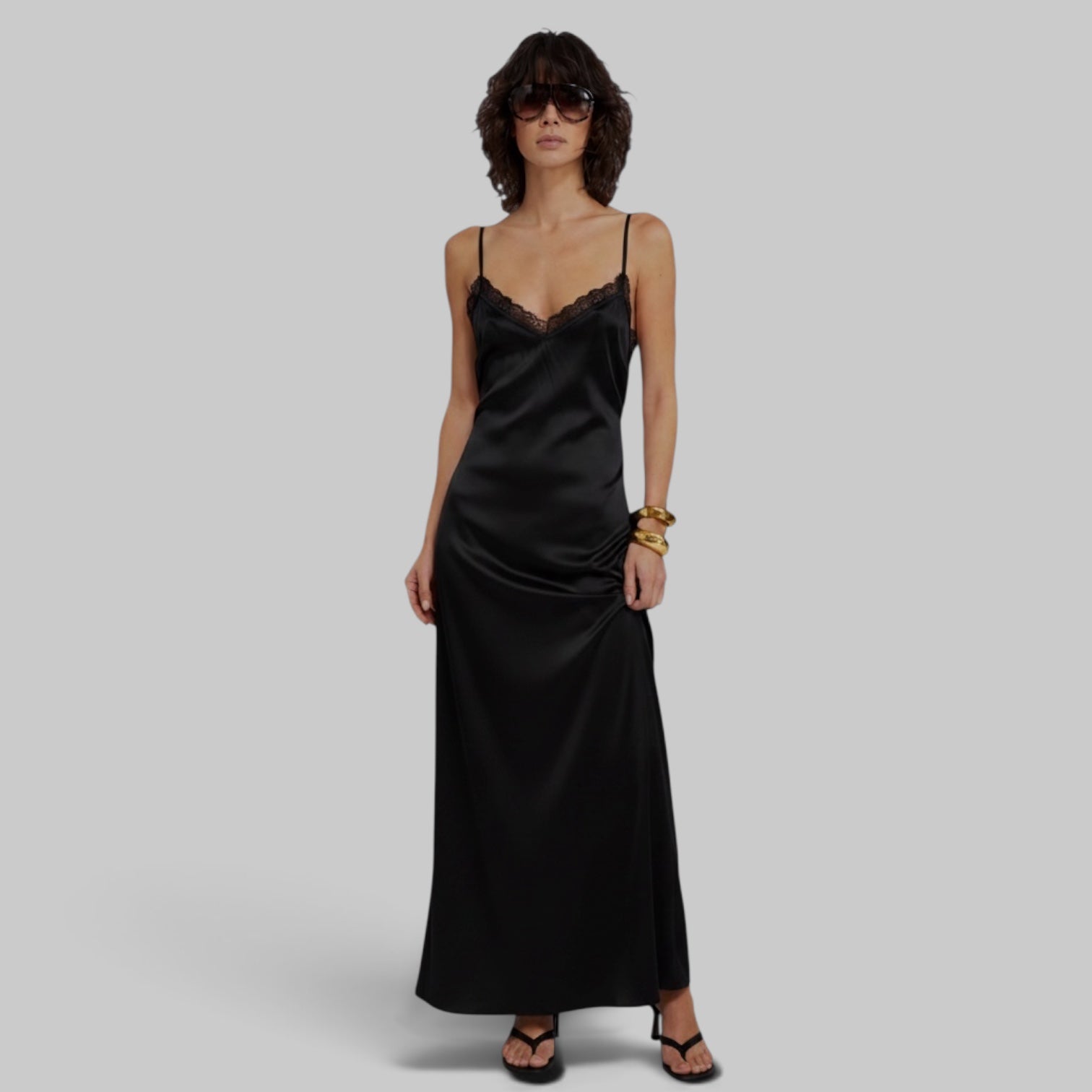 Sophie Maxi Dress by SPRWMN, detail view