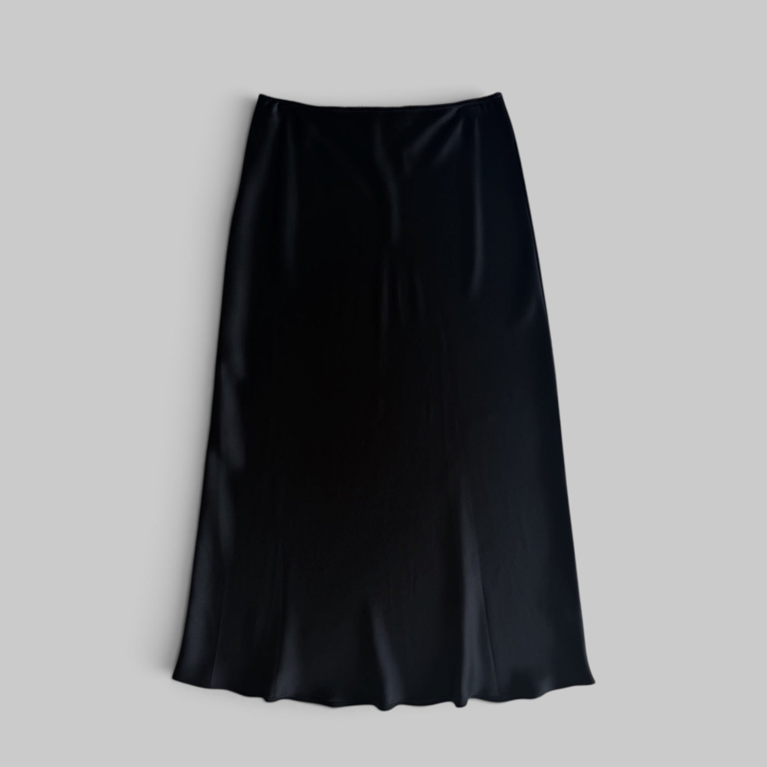 Miranda B Scallop Trim Bias Cut Pull On Skirt by Sablyn