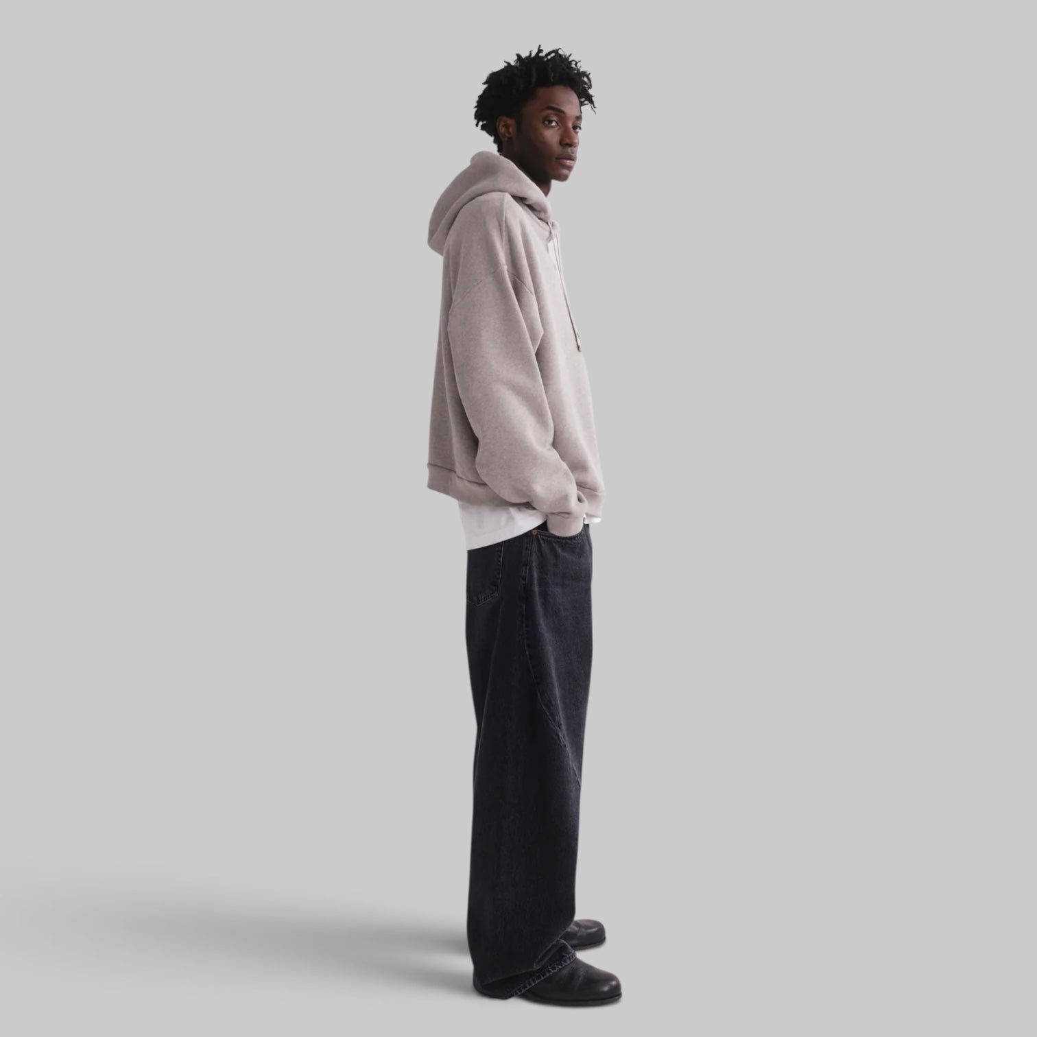 Salford Hoodie by AGOLDE, side view