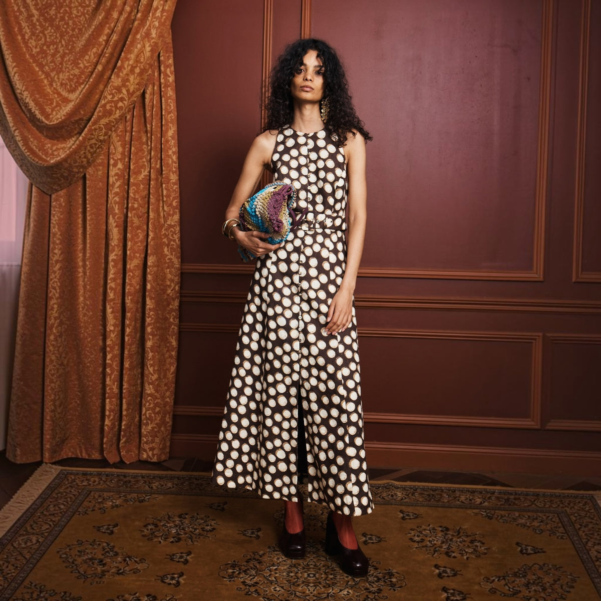 Paula Midi Dress by Alémais, additional view