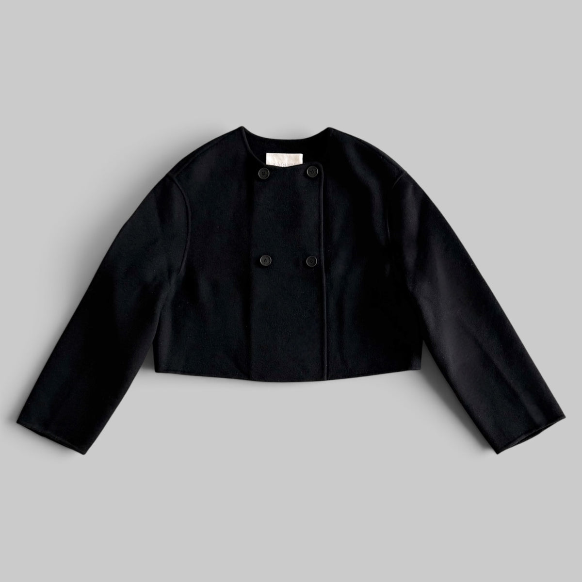 Floren Cropped Double Breasted Jacket by Sablyn, styled view