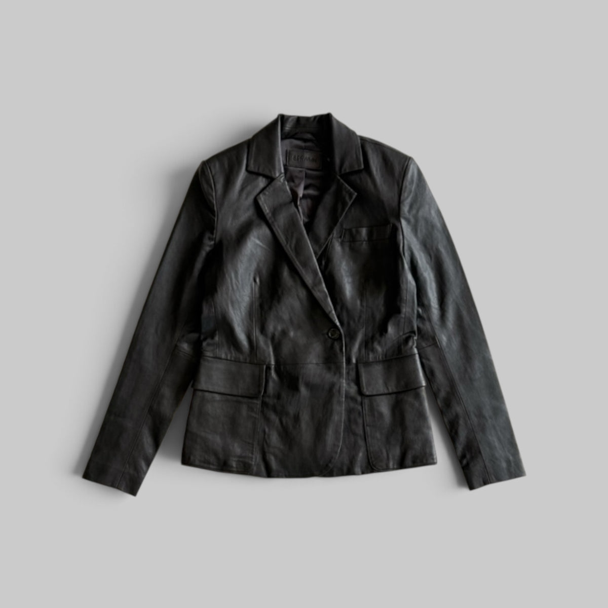 Fitted Blazer by SPRWMN in Black