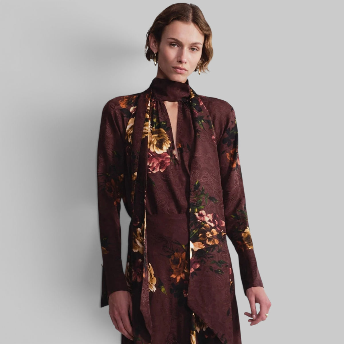 Sundance Blouse by Cara Cara, styled view