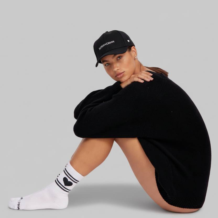HEART LOGO CREW SOCKS